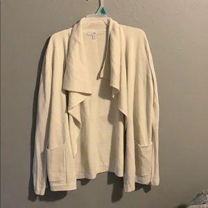 A light white sweater for work or for a party